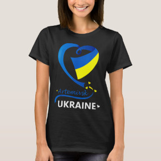 T-shirt Emivsk Ukraine Drapeau national Il Emblem Crest