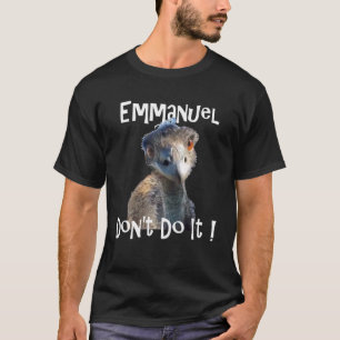T-shirt Emmanuel ne le font pas Viral Emu Graphic Tee
