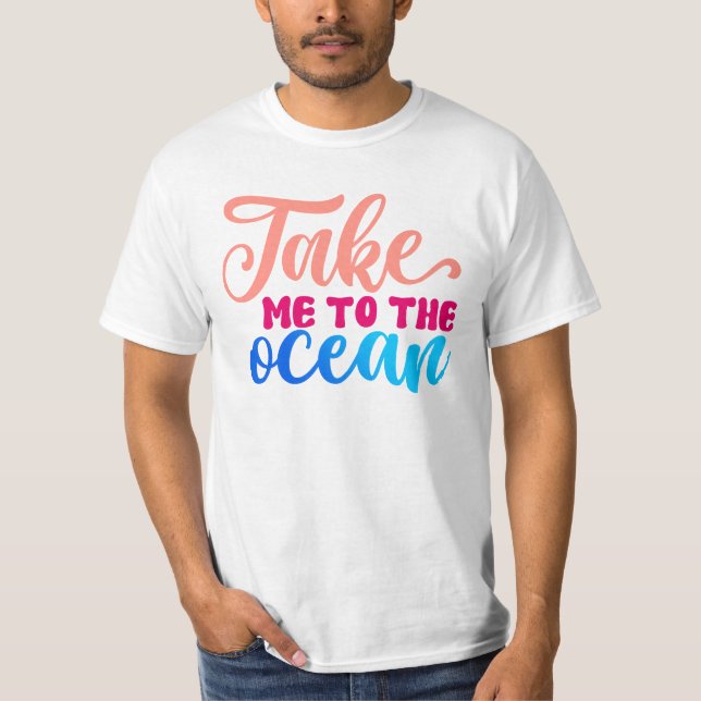 T-shirt Emmène-moi à l'Océan (Devant)