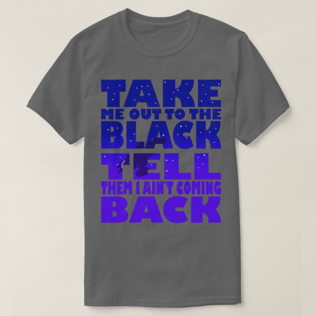T-shirt Emmène-Moi Au Noir (Design devant)