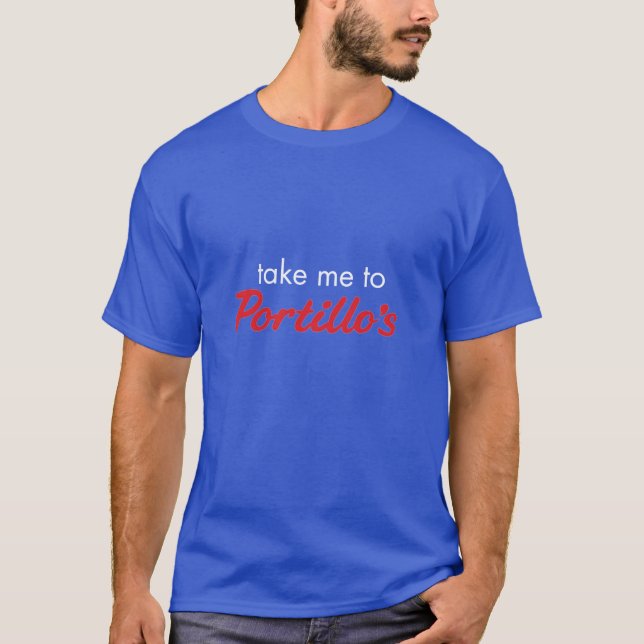 T-shirt Emmène-moi chez Portillos (Devant)