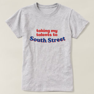 T-shirt Emmener mes talents à South Street Philly bball