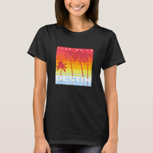 T-shirt Emmenez-Moi À Destin Florida Beach Vacances Souven