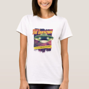 T-shirt Emmenez-Moi À La Couverture Inconnue Retro Magazin