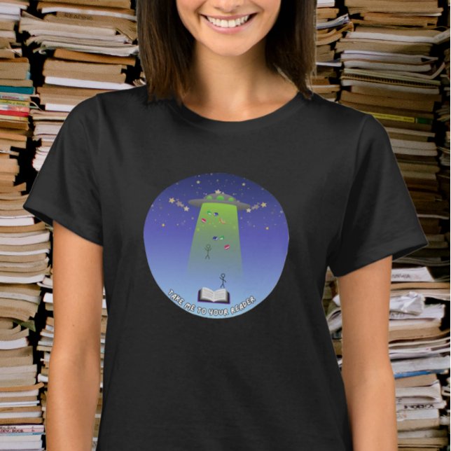 T-shirt Emmenez-moi à votre lecteur (Créateur téléchargé)