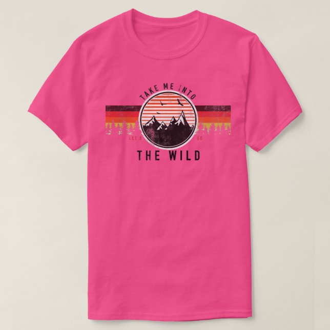 T-shirt Emmenez-moi dans le Marathon de course sur les sen (Design devant)