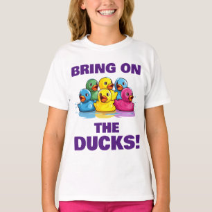 T-shirt Emmenez votre maillot de croisière aux canards