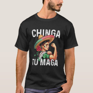 T-shirt Emmerde ton MAGA Mexicains drôles