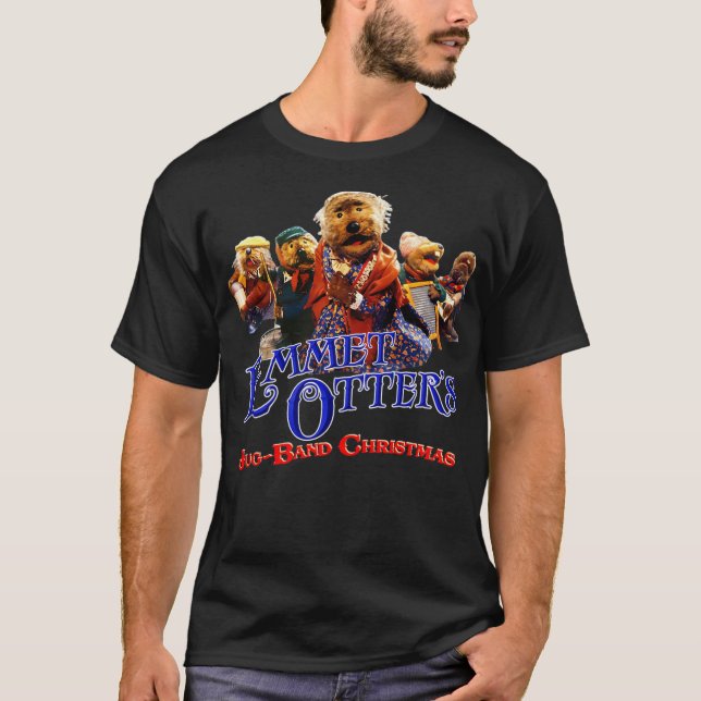T-shirt Emmet Otters Jug Band Noël (Devant)