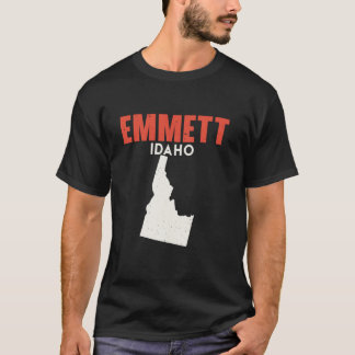 T-shirt Emmett Idaho USA State America Travel Idahoan