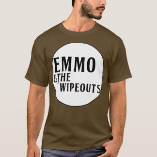T-shirt Emmo and the Wipeout White version