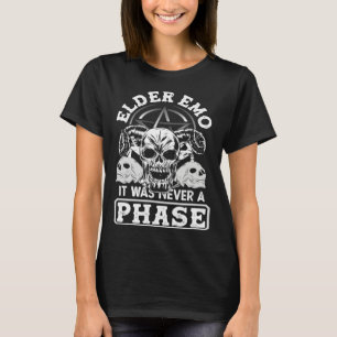 T-shirt Emo Aîné Ce N'était Jamais Une Phase Gothique Sque