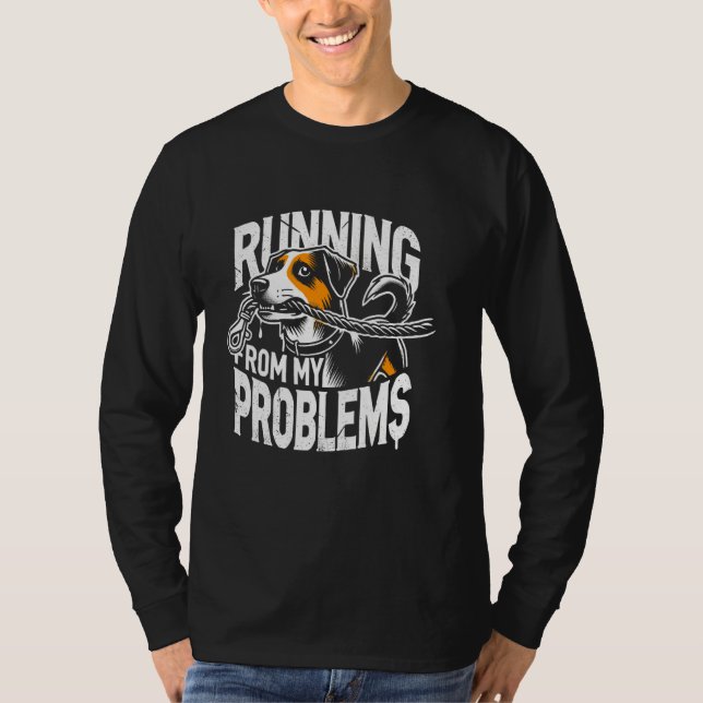 T-shirt Emo Chien Emo Mode Chien gothique Gothique Style C (Devant)