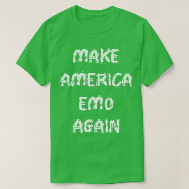 T-shirt Emo de nouveau déçu (Design devant)