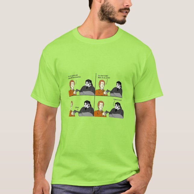 T-shirt Emo Guide pour enfants pour le jour décevant Porte (Devant)