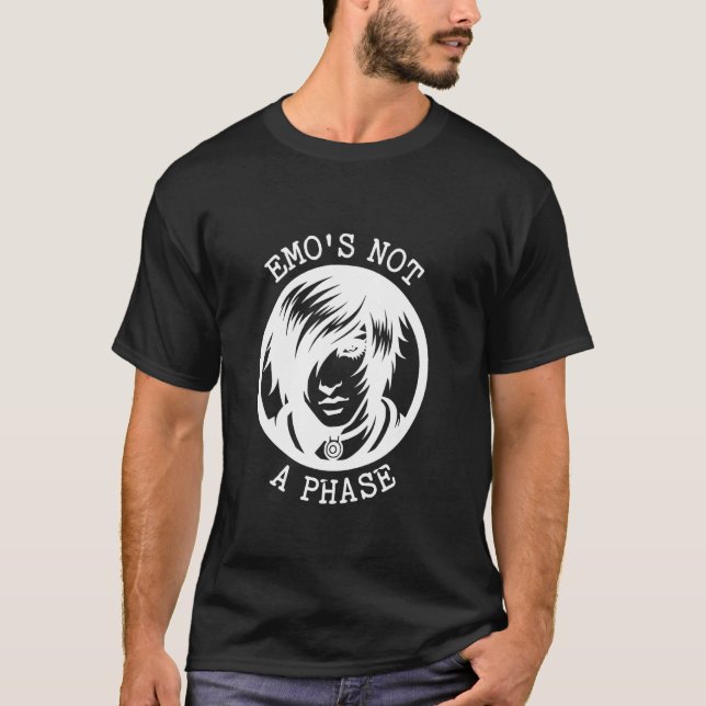 T-shirt Emo n'est pas seulement un Cool de phase (Devant)