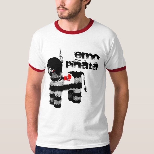 T-shirt emo pin (Devant)