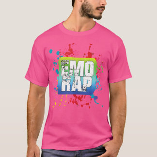 T-shirt Emo Rap Et Emo Hip hop Splatter Rapper