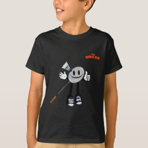 T-shirt Emoji Badminton Sports Pouce en l'air