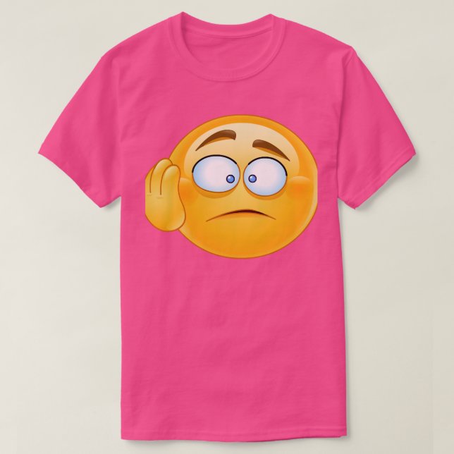 T-shirt Emoji consternant (Design devant)