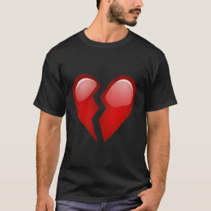 T-shirt Emoji Crise Cardiaque Disparue Votre Bien-Aimé