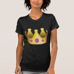 T-shirt Emoji de couronne
