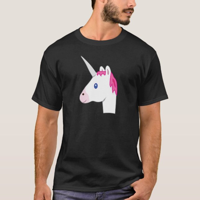 T-shirt Emoji de licorne (Devant)