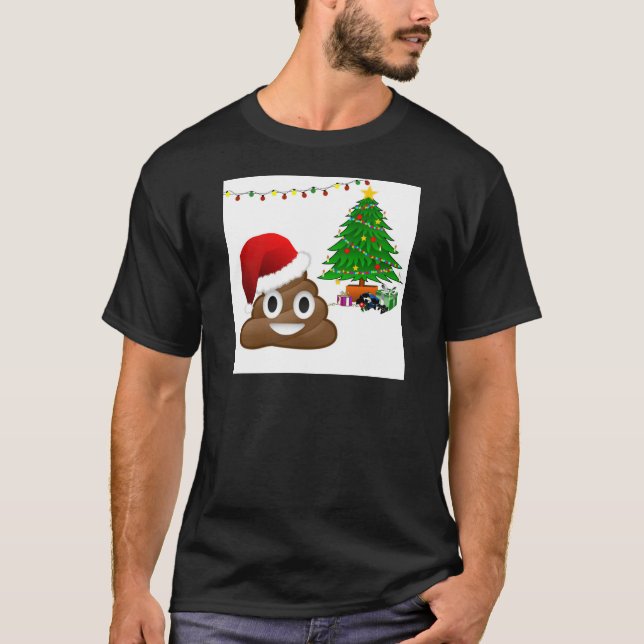 T-shirt emoji de noël (Devant)