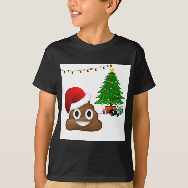 T-shirt emoji de noël (Devant)