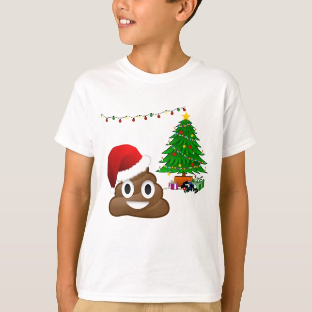 T-shirt emoji de noël (Devant)