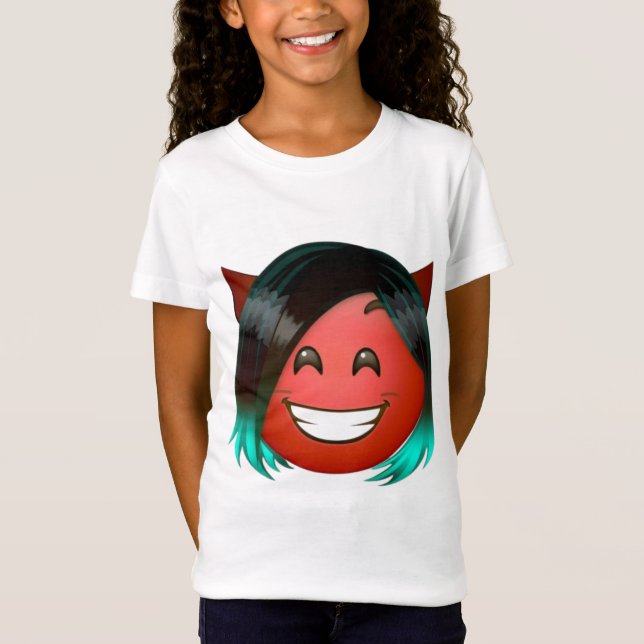 T-Shirt Emoji Diable Rouge (Devant)