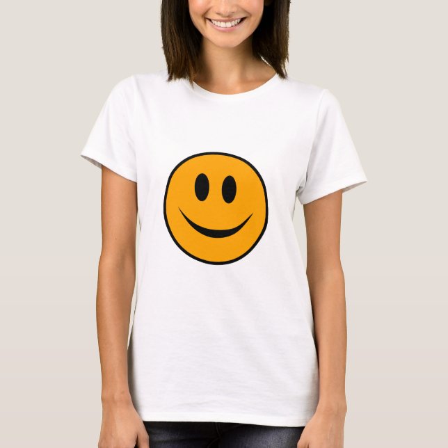 T-shirt Emoji du visage souriant (Devant)