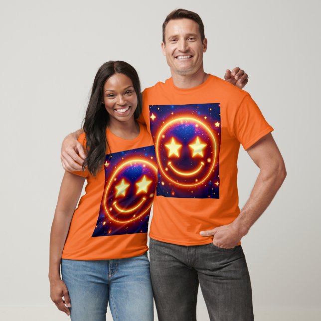 T-shirt Emoji Étincelant (Unisexe)