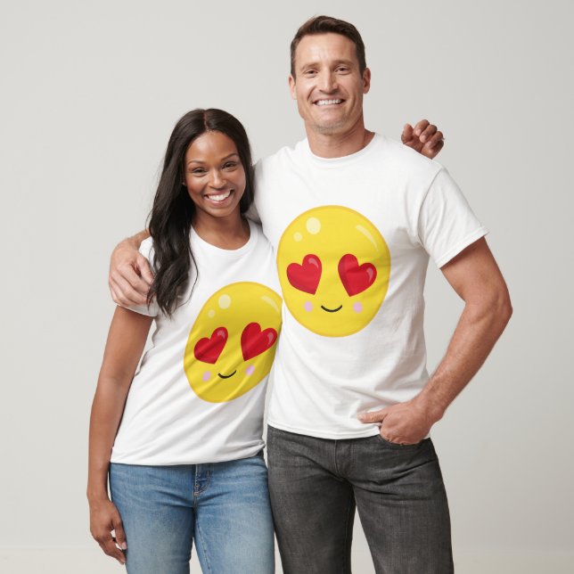 T-shirt Emoji Mignon  (Unisexe)
