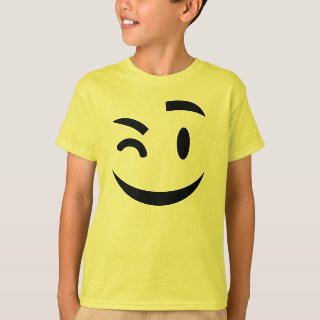 T-shirt Émoji mignon (Devant)
