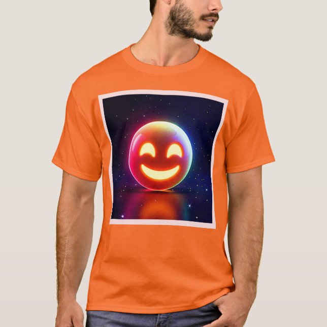 T-shirt Emoji Orb Joyeux (Devant)