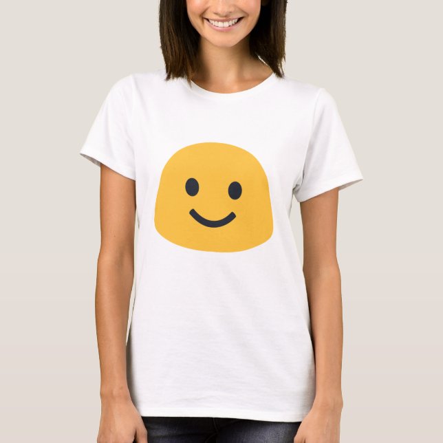 T-shirt Emoji petit sourire (Devant)