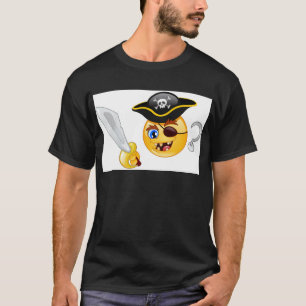 T-shirt emoji pirate