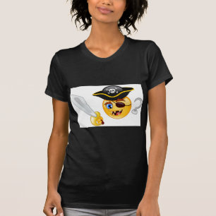 T-shirt emoji pirate