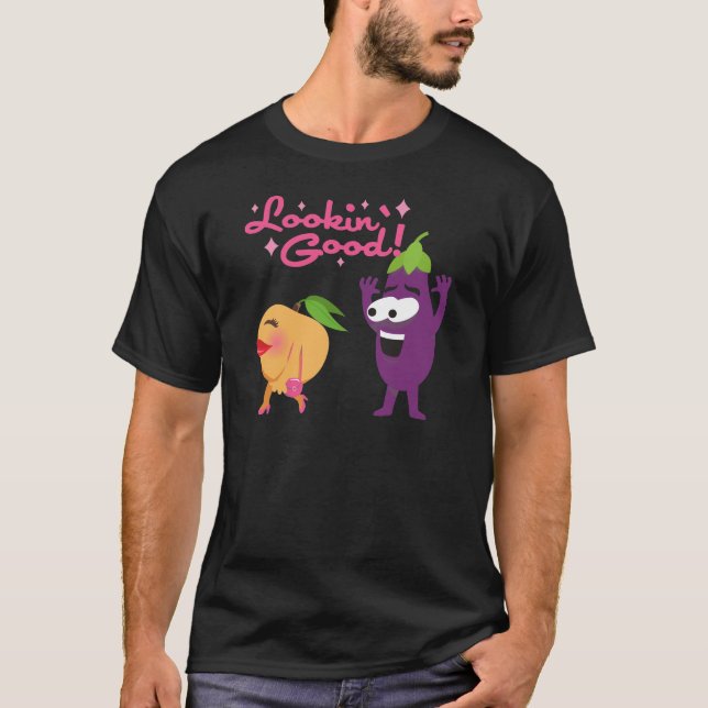 T-shirt Emoji, plante végétale (Devant)