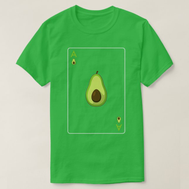 T-shirt Emoji Poke Avocado (Design devant)