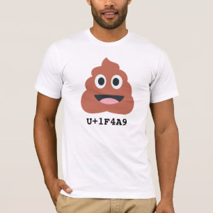 T-shirt Emoji Poo