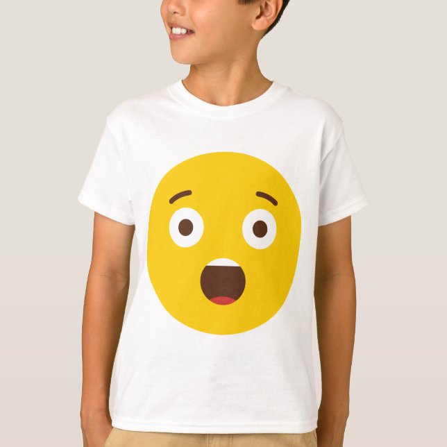 T-shirt Emoji surpris (Devant)