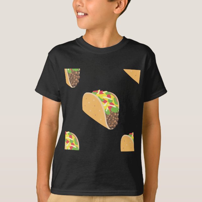 T-shirt emoji taco (Devant)