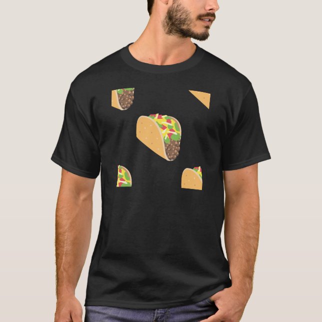 T-shirt emoji taco (Devant)