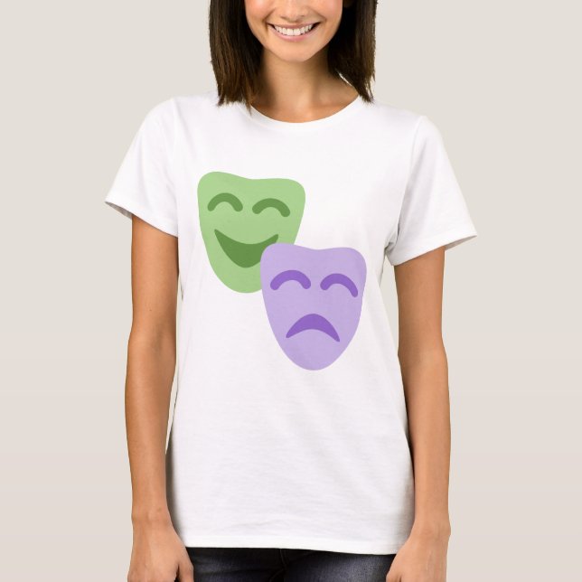 T-shirt Emoji Twitter - Drama Theater (Devant)