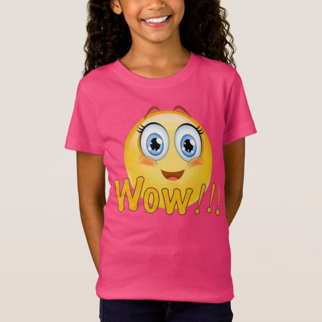 T-Shirt Emoji Wow ! (Devant)