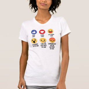 T-shirt Emojis au gâteau