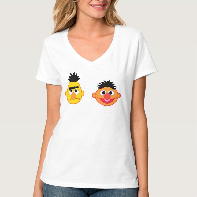 T-shirt Émojis Bert & Ernie (Devant)