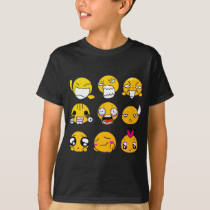 t-shirt émojis mignon